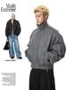 MADEEXTREME®️| ÁO KHOÁC BOMBER DÁNG RỘNG CÓ ĐỆM BÔNG SIÊU ẤM UNISEX MADE LM2412