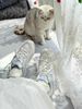CATSOFA ™️| GIÀY SNEAKER FISHERMAN BLUE WHITE LƯỚI THÔ UNISEX CAT&SOFA CS25003