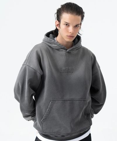 FG ™️| ÁO HOODIE OVERSIZE TRÙM ĐẦU WASH COTTON MÀU CỔ ĐIỂN FG K209