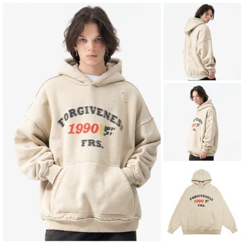 FG ™️| ÁO HOODIE OVERSIZE TRÙM ĐẦU WASH CAO CẤP FG K207