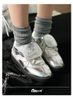 CATSOFA ™️| GIÀY SNEAKER UNISEX GALAXY SILVER X CAT&SOFA CS1016