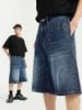 INF ™️| QUẦN SHORT DENIM HIP-HOP DÁNG RỘNG WASH MÀU ĐẸP INF 12596