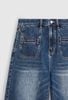 INF ™️| QUẦN SHORT DENIM HIP-HOP DÁNG RỘNG WASH MÀU ĐẸP INF 12596