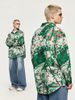 INF®️| ÁO KHOÁC SƠ MI DÀI TAY SỌC NHĂN IN HÌNH NHIỆT DÁNG RỘNG UNISEX INF 7092