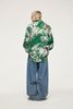 INF®️| ÁO KHOÁC SƠ MI DÀI TAY SỌC NHĂN IN HÌNH NHIỆT DÁNG RỘNG UNISEX INF 7092