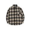 INF®️|  PLAID FRINGED SHIRTS UNISEX  INF 7032