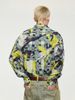 INF®️| ÁO KHOÁC SƠ MI DÀI TAY SỌC NHĂN IN HÌNH NHIỆT DÁNG RỘNG UNISEX INF 7093
