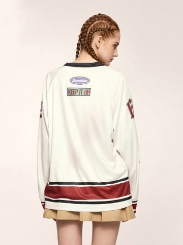 INF®️| ÁO THUN DÀI TAY DÁNG RỘNG IN KỸ THUẬT SỐ HOA VĂN DỌC UNISEX INF 3278