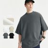 INF®️| ÁO THUN CỔ TRÒN NGẮN TAY DÁNG RỘNG MÀU TRƠN INF 3051
