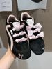 CATSOFA ™️| GIÀY SNEAKER EMOJI LAB NƠ MÀU ĐEN UNISEX CATSOFA CS25001