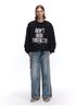 MADEEXTREME®️| ÁO SWEATER VẨY MỰC PHONG CÁCH IN CHƯ UNISEX HC2426