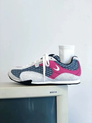 CATSOFA ™️| GIÀY SNEAKER FISHERMAN PINK LƯỚI LOGO TRẮNG PINK UNISEX CAT&SOFA CS25003