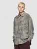 INF®️| ÁO KHOÁC SƠ MI DÀI TAY SỌC BATIK RETRO DÁNG RỘNG UNISEX INF 7102