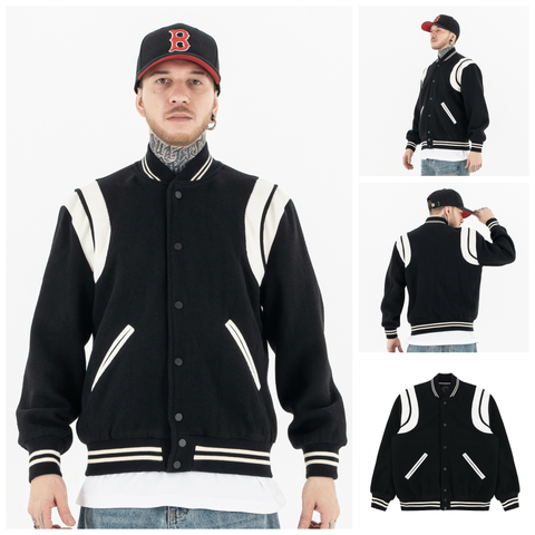 FG®️| ÁO KHOÁC BOMBER CÁCH ĐIỆU UNISEX FG ZB360