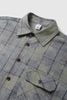 INF®️| ÁO KHOÁC SƠ MI DÀI TAY SỌC BATIK RETRO DÁNG RỘNG UNISEX INF 7102