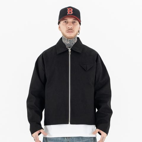 FG®️| ÁO KHOÁC RETRO KHÓA KÉO UNISEX FG ZB361