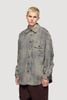 INF®️| ÁO KHOÁC SƠ MI DÀI TAY SỌC BATIK RETRO DÁNG RỘNG UNISEX INF 7102