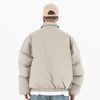 FG®️| ÁO KHOÁC PHAO BÔNG BÔNG TRẦN KHÓA KÉO OVERSIZE UNISEX FG SW142