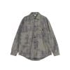 INF®️| ÁO KHOÁC SƠ MI DÀI TAY SỌC BATIK RETRO DÁNG RỘNG UNISEX INF 7102