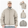 FG®️| ÁO KHOÁC PHAO BÔNG BÔNG TRẦN KHÓA KÉO OVERSIZE UNISEX FG SW142