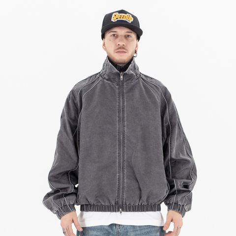 FG®️| ÁO KHOÁC RETRO KHÓA KÉO UNISEX FG SW137