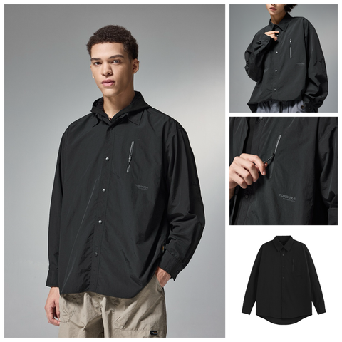 INF®️| ÁO KHOÁC SƠ MI DÀI TAY CHỐNG RÁCH CÔNG NGHỆ VẢI CORDURA UNISEX INF 7084