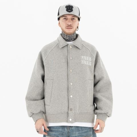 FG®️| ÁO KHOÁC RETRO CÚC BẤM CAO CẤP UNISEX FG SW342