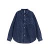 INF®️| ÁO KHOÁC SƠ MI DÀI TAY NHUNG VINTAGE WASH DÁNG RỘNG UNISEX INF 7085