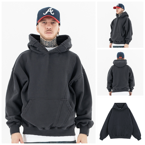 FG®️| ÁO KHOÁC HOODIE WASH RETRO UNISEX FG F230