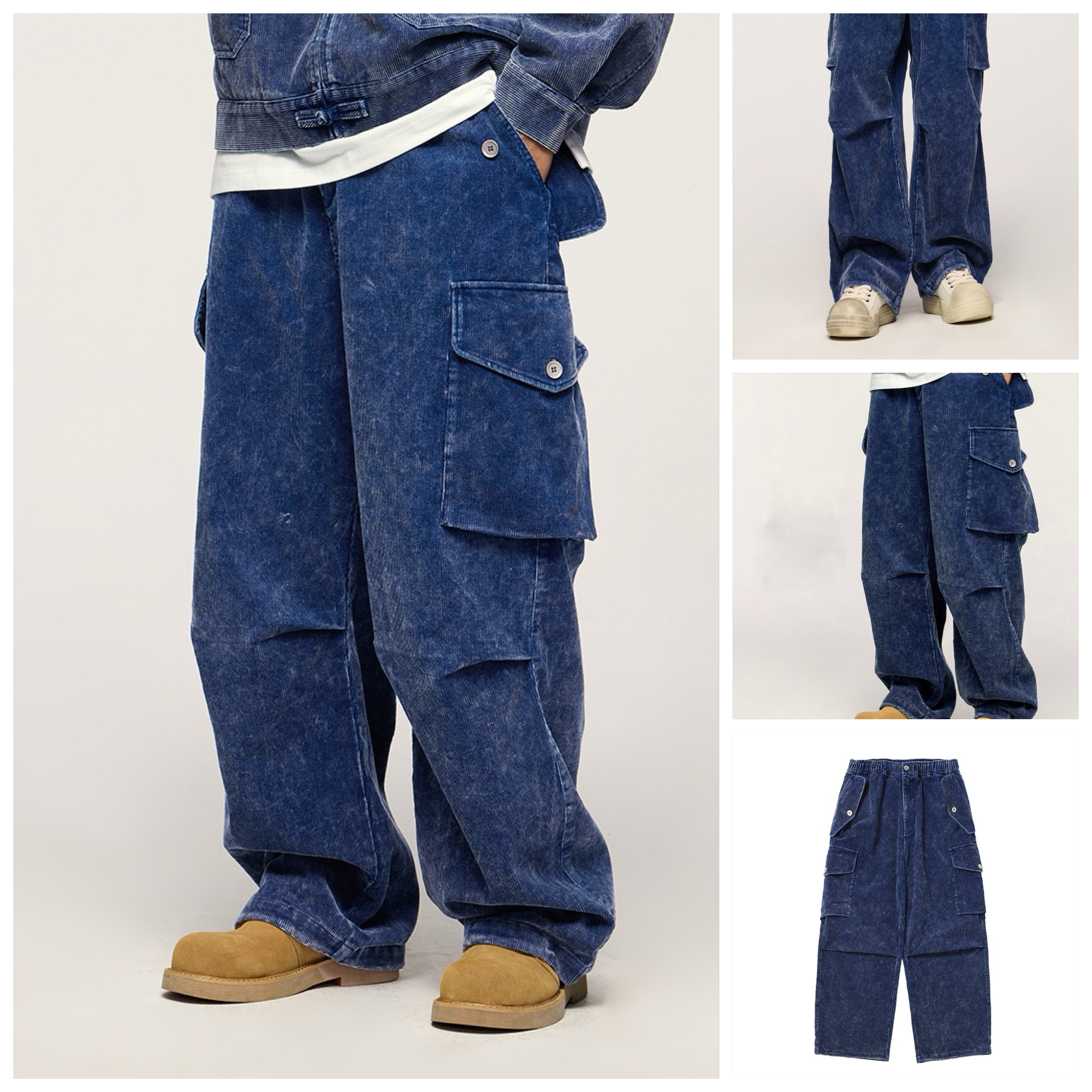 INF®️| ÁO YẾM VẢI NHUN DÀY NHIỀU TÚI SIÊU ẤM UNISEX INF 13397