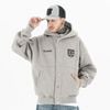 FG®️| ÁO KHOÁC HOODIE WASH RETRO CÚC BẤM THÊU LOGO UNISEX FG F226