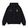 FG®️| ÁO KHOÁC HOODIE WASH RETRO CÚC BẤM THÊU LOGO UNISEX FG F226