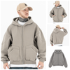 FG®️| ÁO KHOÁC HOODIE WASH RETRO KHÓA KÉO UNISEX FG F228