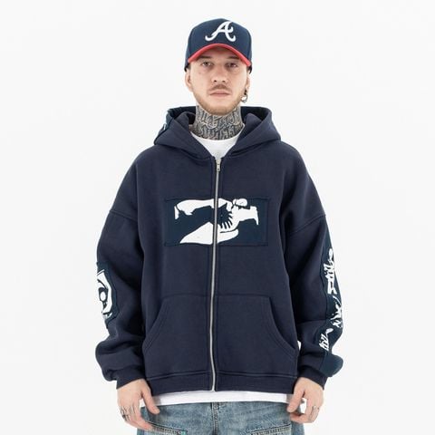 FG®️| ÁO KHOÁC HOODIE WASH KHÓA KÉO  UNISEX FG F221