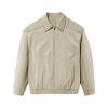 INF®️| ÁO KHOÁC DA PU NHÁM RETRO KHÓA KÉO UNISEX INF 5311