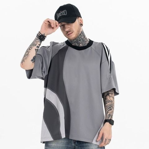 FG®️| ÁO THUN CỔ TRÒN NGẮN TAY CÁCH ĐIỆU TAY LỠ FG SW120