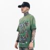FG®️| ÁO THUN CỔ TRÒN NGẮN TAY WASH IN HÌNH BUCKS FG F165