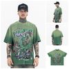 FG®️| ÁO THUN CỔ TRÒN NGẮN TAY WASH IN HÌNH BUCKS FG F165