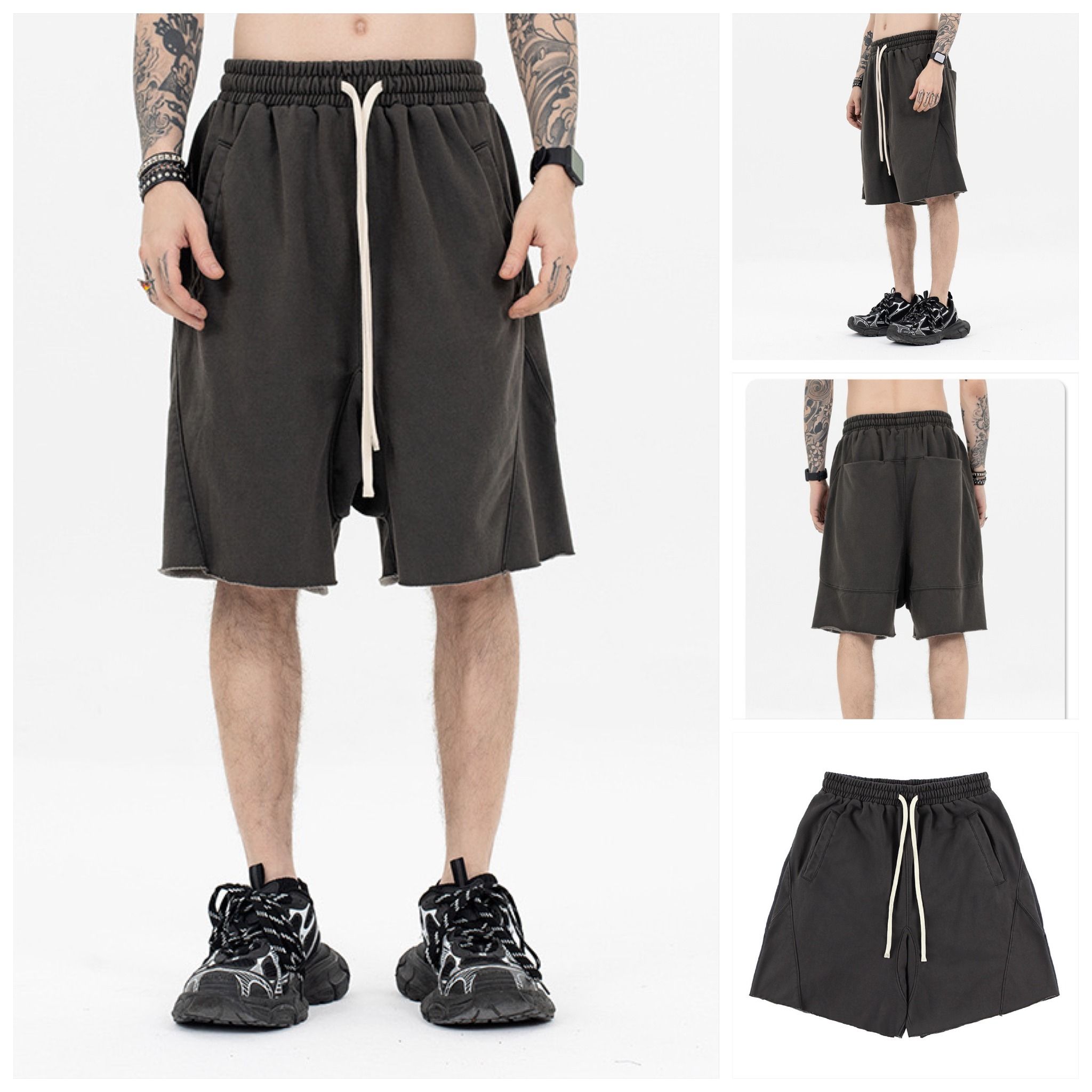 FG®️| QUẦN NGẮN RỘNG ĐŨNG ỐNG RỘNG CHẤT NỈ FG F132