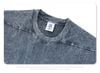 FG®️| ÁO THUN CỔ TRÒN NGẮN TAY WASH TRƠN MÀU XANH FG F041