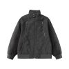 INF®️| ÁO KHOÁC DA PU WASH KHÓA KÉO RETRO UNISEX INF 5310