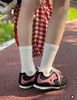CATSOFA ™️| GIÀY SNEAKER FISHERMAN BLACK RED UNISEX CAT&SOFA CS25002