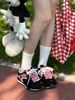 CATSOFA ™️| GIÀY SNEAKER FISHERMAN BLACK RED UNISEX CAT&SOFA CS25002