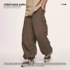 QUẦN DÀI ỐNG RỘNG TÚI HỘP DÁNG RỘNG NAM NỮ /POCKET PANTS UNISEX OVERSIZE INF 12122