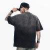 FG®️| ÁO THUN CỔ TRÒN NGẮN TAY WASH IN HÌNH BROOKLYN FG F166