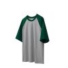 ÁO THUN CỔ TRÒN TAY RAGLAN NAM NỮ DÁNG RỘNG CHẤT LƯỢNG CAO/T-SHIRTS RAGLAN UNISEX OVERSIZE INF 2419