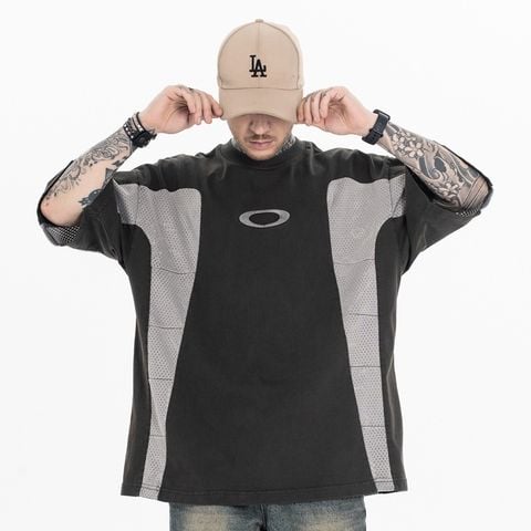 FG®️| ÁO THUN CỔ TRÒN TAY LỠ CÁ TÍNH LOS FG F183