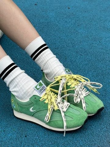 CATSOFA ™️| GIÀY SNEAKER EMOJI LAB GREEN UNISEX CAT&SOFA CS25008
