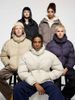 INF®️| ÁO KHOÁC PHAO LÔNG VŨ PHỒNG MŨ TRÙM ĐẦU RỘNG ĐƠN GIẢN UNISEX INF 6401