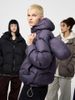 INF®️| ÁO KHOÁC PHAO LÔNG VŨ PHỒNG MŨ TRÙM ĐẦU RỘNG ĐƠN GIẢN UNISEX INF 6401